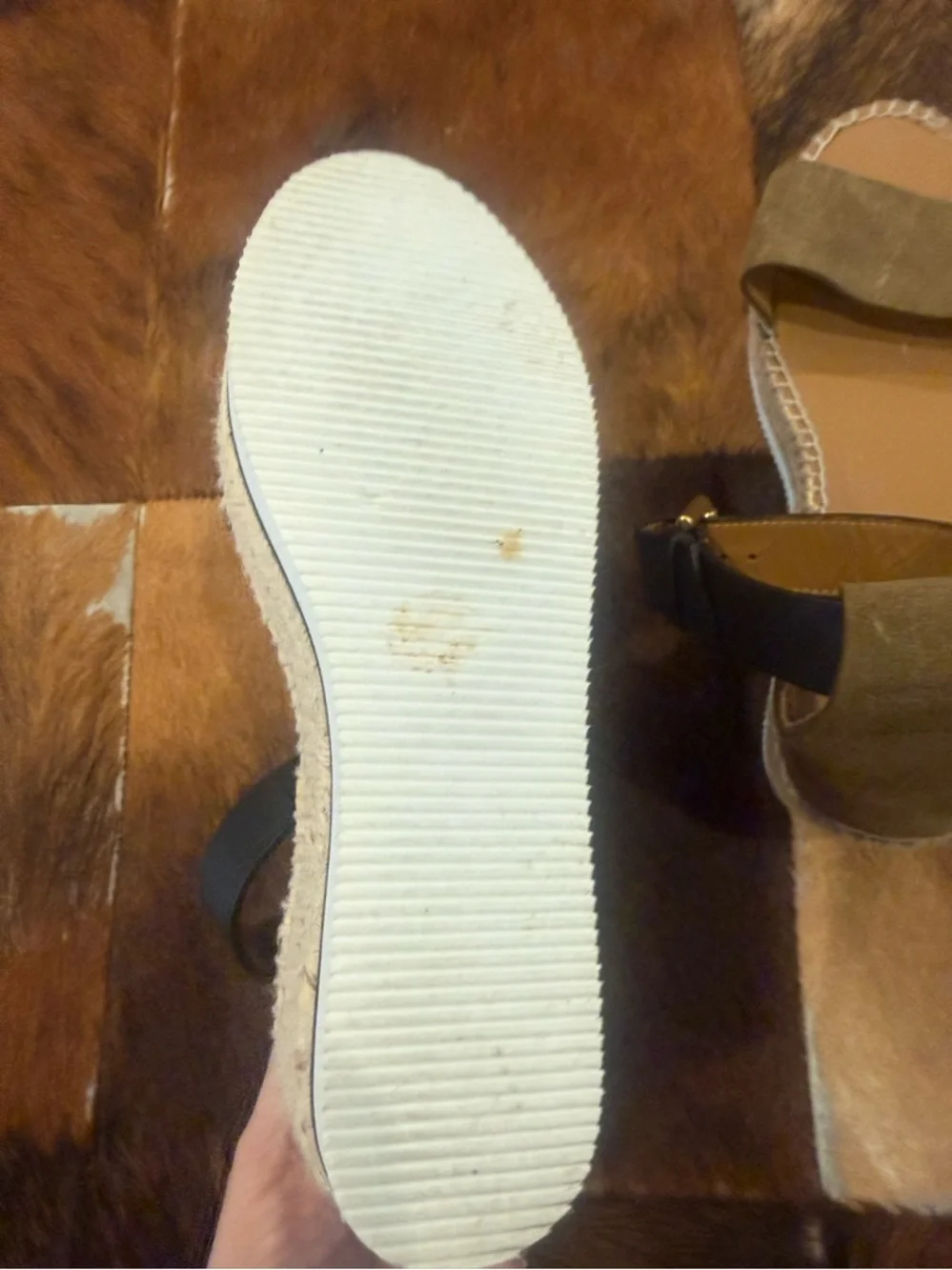 See by Chloe Glyn suede espadrille Platform Sandals